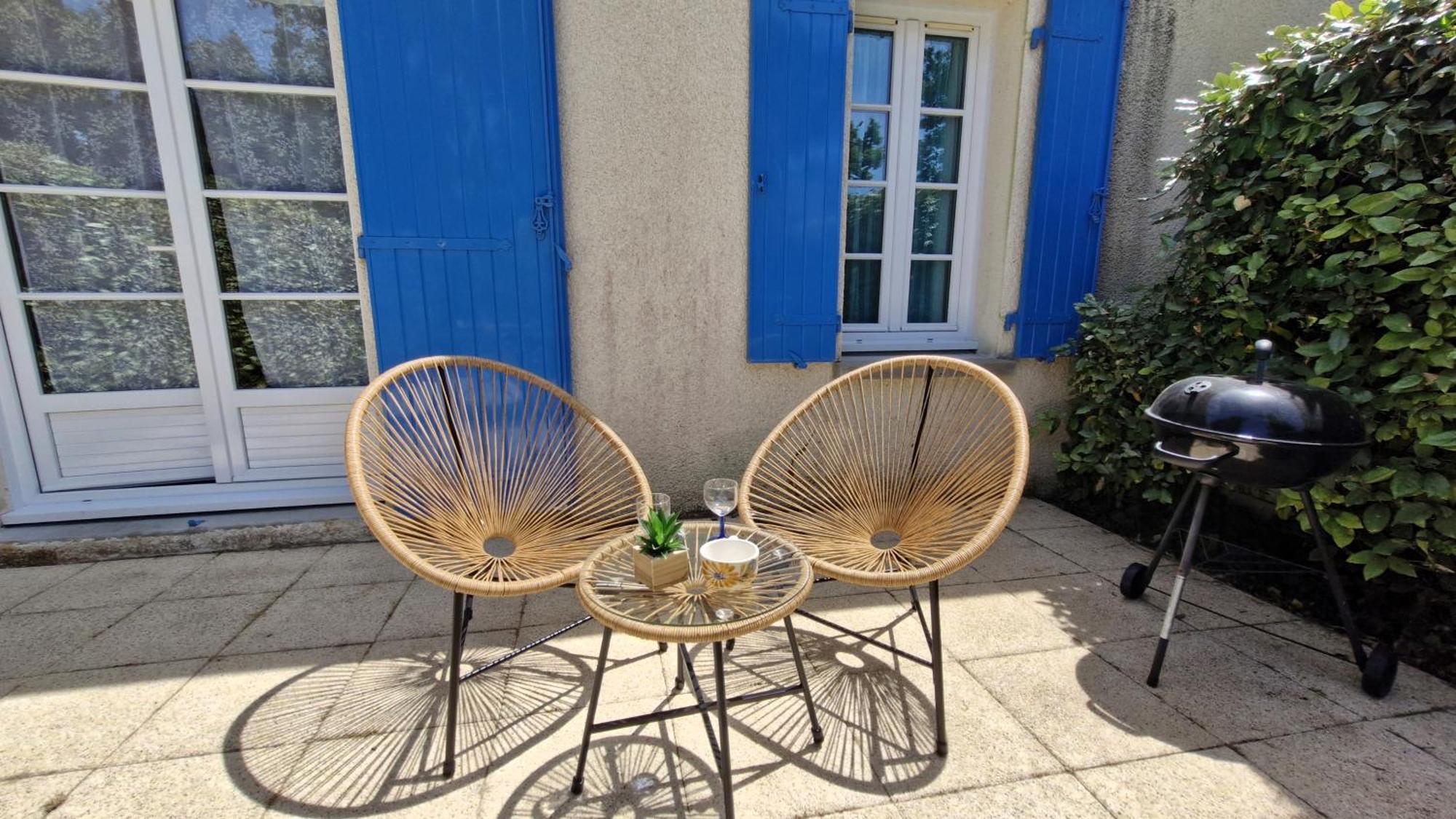 Meschers Sur Gironde - Maisonnette De Vacances - Terrasse - Proche Plage Esterno foto