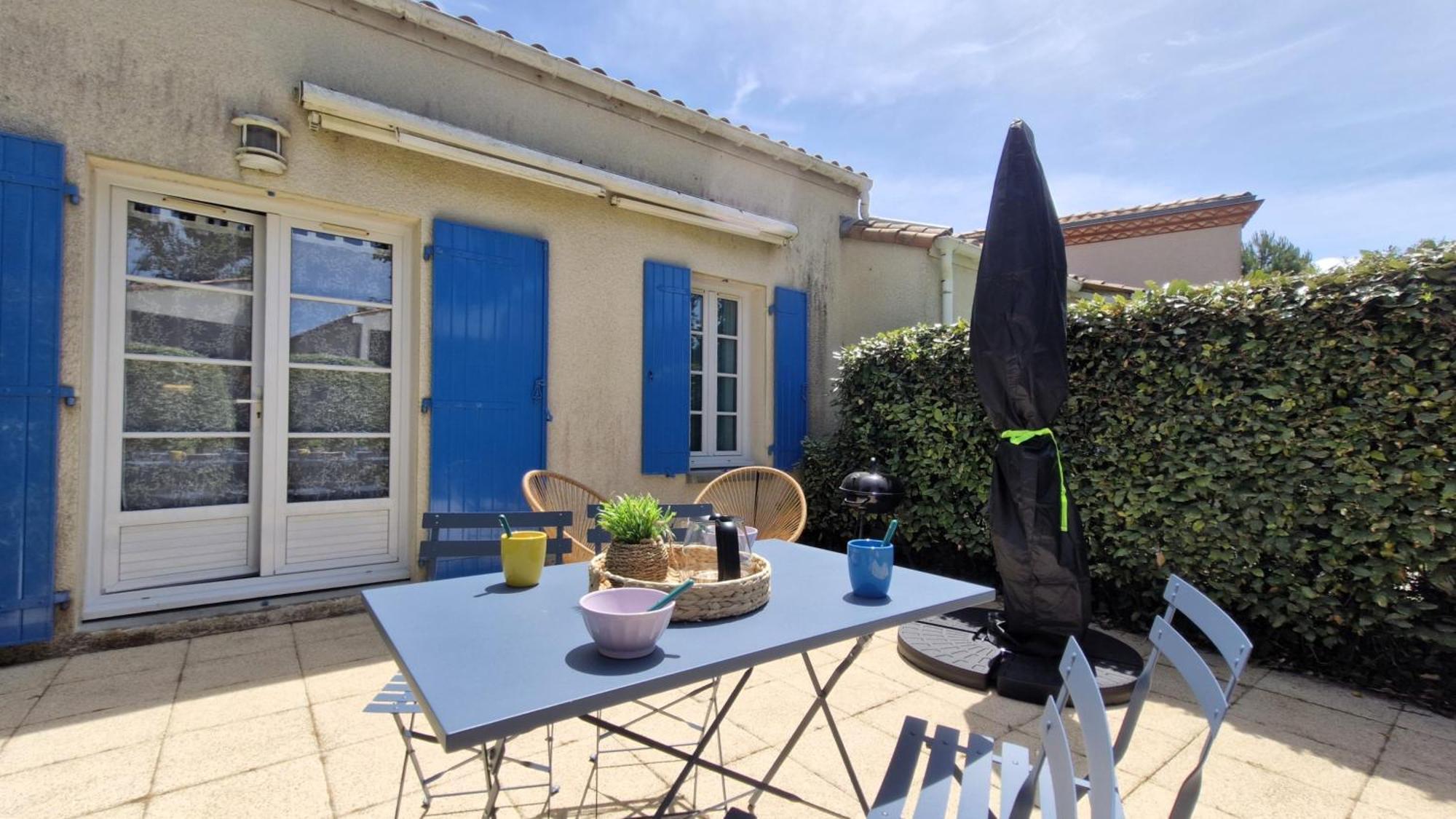 Meschers Sur Gironde - Maisonnette De Vacances - Terrasse - Proche Plage Esterno foto